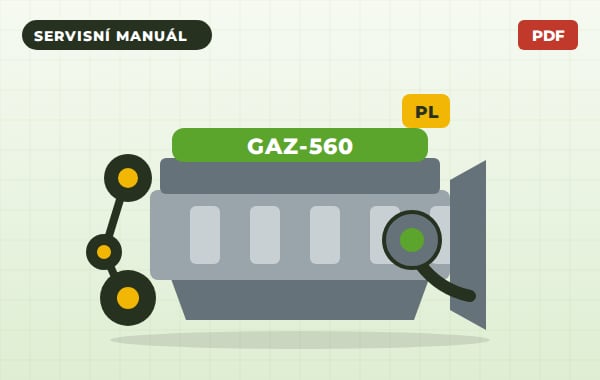 Motor Steyr GAZ-560 – instrukce oprav