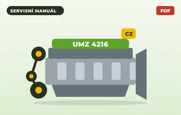 Motor UMZ 4216 – montážní instrukce