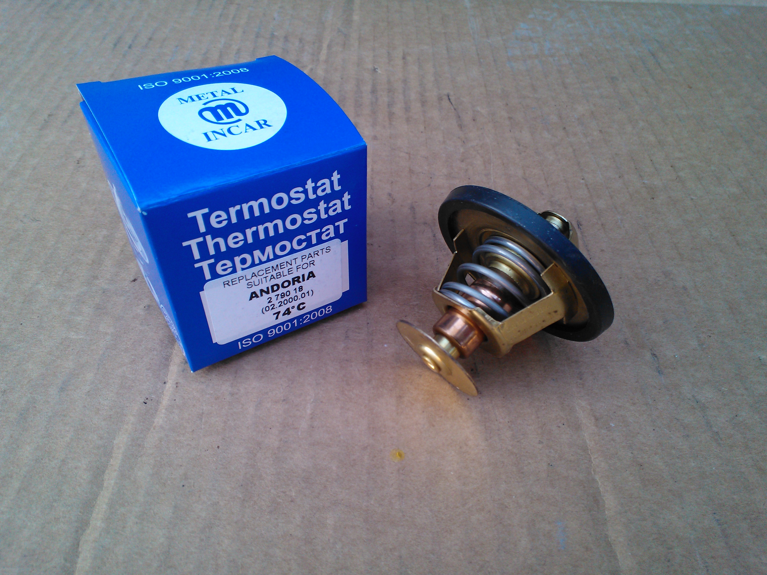 Termostat 74 st. C